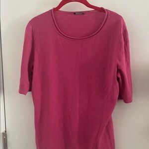 Lafayette 148 New York Pink Blouse